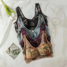 Load image into Gallery viewer, Women Ink Printing Sexy Vest Brassiere
