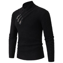 Cargar imagen en el visor de la galería, Winter Men&#39;s Neck Sweater Large Size Pullover Autumn Winter Warm Sweater
