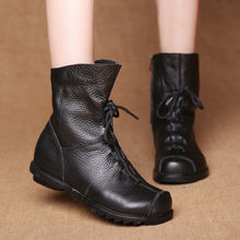 Cargar imagen en el visor de la galería, New winter low heel warm short boots
