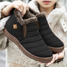 Cargar imagen en el visor de la galería, Women&#39;s winter high top warm fleece thick snow boots
