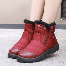 Cargar imagen en el visor de la galería, Women&#39;s Side Zipper Waterproof and Warm Cotton Boots
