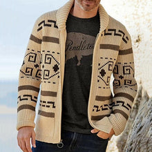 Cargar imagen en el visor de la galería, Sweater Big Cardigan Zip Up Knit
