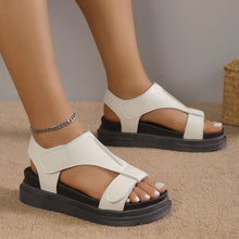 Cargar imagen en el visor de la galería, Ladies Velcro Open Toe Casual Beach Sandals
