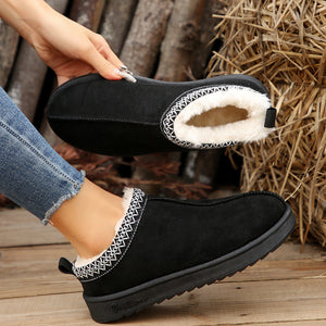 Thick-soled fluffy cotton all-match warm snow boots