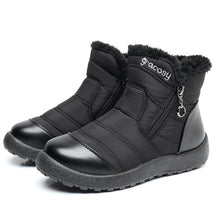 Cargar imagen en el visor de la galería, Women&#39;s Side Zipper Waterproof and Warm Cotton Boots
