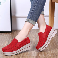 Load image into Gallery viewer, Autumn hollow anti-slip thick-soled shoes
