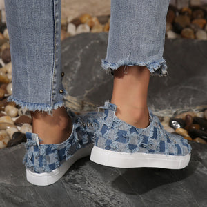 Women's Low Top Breathable Denim Shoes