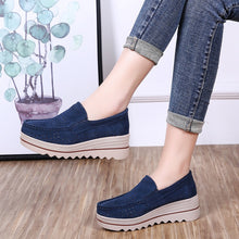 Load image into Gallery viewer, Autumn hollow anti-slip thick-soled shoes

