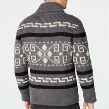 Cargar imagen en el visor de la galería, Sweater Big Cardigan Zip Up Knit
