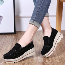 Load image into Gallery viewer, Autumn hollow anti-slip thick-soled shoes
