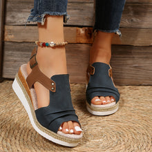 Cargar imagen en el visor de la galería, Women&#39;s fish mouth casual flat sandals
