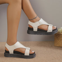 Cargar imagen en el visor de la galería, Ladies Velcro Open Toe Casual Beach Sandals
