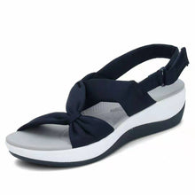 Cargar imagen en el visor de la galería, Women&#39;s Casual Simple Bow Wedge Sandals
