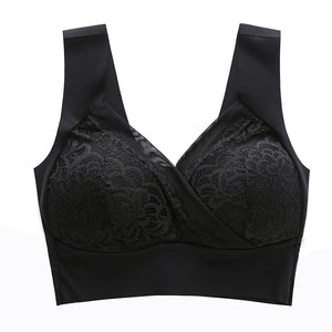 sexy lace bra without steel ring without streak