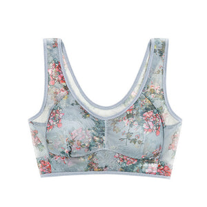 Women Ink Printing Sexy Vest Brassiere