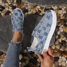 Cargar imagen en el visor de la galería, Women&#39;s Low Top Breathable Denim Shoes
