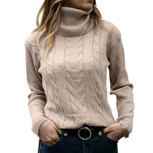 Load image into Gallery viewer, Women&#39;s Turtleneck Sweaters 2024 Fashion Long Sleeve Pullover
