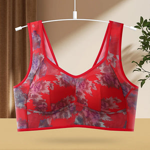 Women Ink Printing Sexy Vest Brassiere