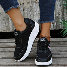 Cargar imagen en el visor de la galería, Autumn women&#39;s mesh thick-soled sports shoes
