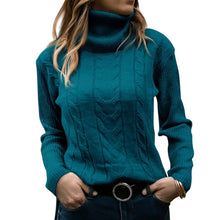 Load image into Gallery viewer, Women&#39;s Turtleneck Sweaters 2024 Fashion Long Sleeve Pullover
