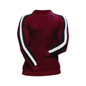 Mens Knit Sweater Sweater Sweatshirt Knit Slim-Fit Luxury Line