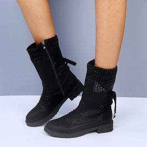 Waterproof Ladies Snow Winter Boots Warm Shoes