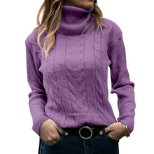 Load image into Gallery viewer, Women&#39;s Turtleneck Sweaters 2024 Fashion Long Sleeve Pullover
