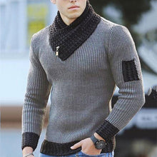 Load image into Gallery viewer, Men Turtleneck Winter Warm Cotton Pullovers Sweaters
