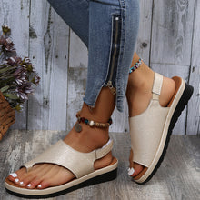 Cargar imagen en el visor de la galería, Women&#39;s breathable soft bottom casual sandals
