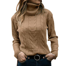 Load image into Gallery viewer, Women&#39;s Turtleneck Sweaters 2024 Fashion Long Sleeve Pullover
