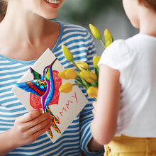 Cargar imagen en el visor de la galería, 3D Colorful Garden Birds Sculpture Outdoor
