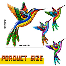 Cargar imagen en el visor de la galería, 3D Colorful Garden Birds Sculpture Outdoor
