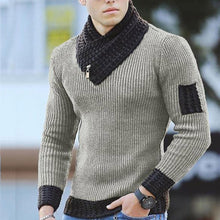 Load image into Gallery viewer, Men Turtleneck Winter Warm Cotton Pullovers Sweaters
