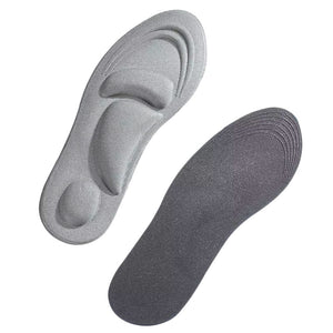 4d Memory Foam Orthopedic Insoles For Shoes Women Men Flat Feet Arch Support Massage Plantar Fasciitis Sports Pad