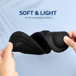 4d Memory Foam Orthopedic Insoles For Shoes Women Men Flat Feet Arch Support Massage Plantar Fasciitis Sports Pad