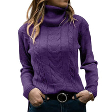 Load image into Gallery viewer, Women&#39;s Turtleneck Sweaters 2024 Fashion Long Sleeve Pullover
