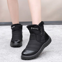 Cargar imagen en el visor de la galería, Women&#39;s Side Zipper Waterproof and Warm Cotton Boots
