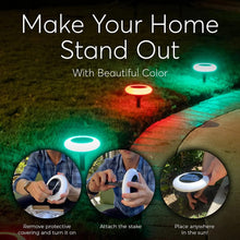 Cargar imagen en el visor de la galería, Colorful Solar Colorful Solar Lights Outdoor
