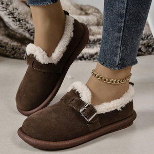 Grishay Women's Plush Winter Flats
