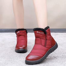 Cargar imagen en el visor de la galería, Women&#39;s Side Zipper Waterproof and Warm Cotton Boots
