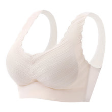 Cargar imagen en el visor de la galería, Women&#39;s Push up No Steel Ring Lace Beautiful Back Bra
