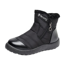 Cargar imagen en el visor de la galería, Women&#39;s Side Zipper Waterproof and Warm Cotton Boots
