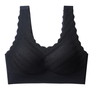 Women's Push up No Steel Ring Lace Beautiful Back Bra