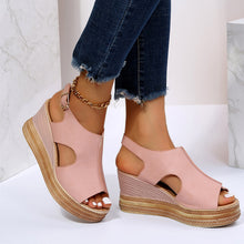 Cargar imagen en el visor de la galería, 2024 summer fish mouth open toe high heel sandals
