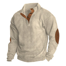 Cargar imagen en el visor de la galería, Men&#39;s Outdoor Casual Stand Collar Long Sleeve Sweatshirt
