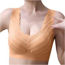 Cargar imagen en el visor de la galería, Women&#39;s Push up No Steel Ring Lace Beautiful Back Bra
