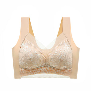 Women's push-up lace push-up bra for beautiful back