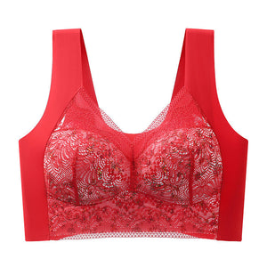 No Wire Push up Bra Wrapped Chest Vest