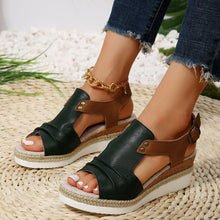 Cargar imagen en el visor de la galería, Women&#39;s fish mouth casual flat sandals
