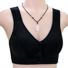 Cargar imagen en el visor de la galería, Ladies Cotton Tank Front Button Bra
